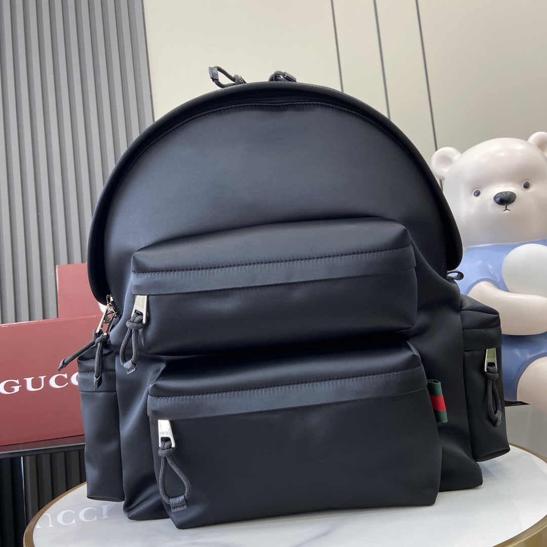 Gucci Large Backpack With Gucci Logo - DesignerGu