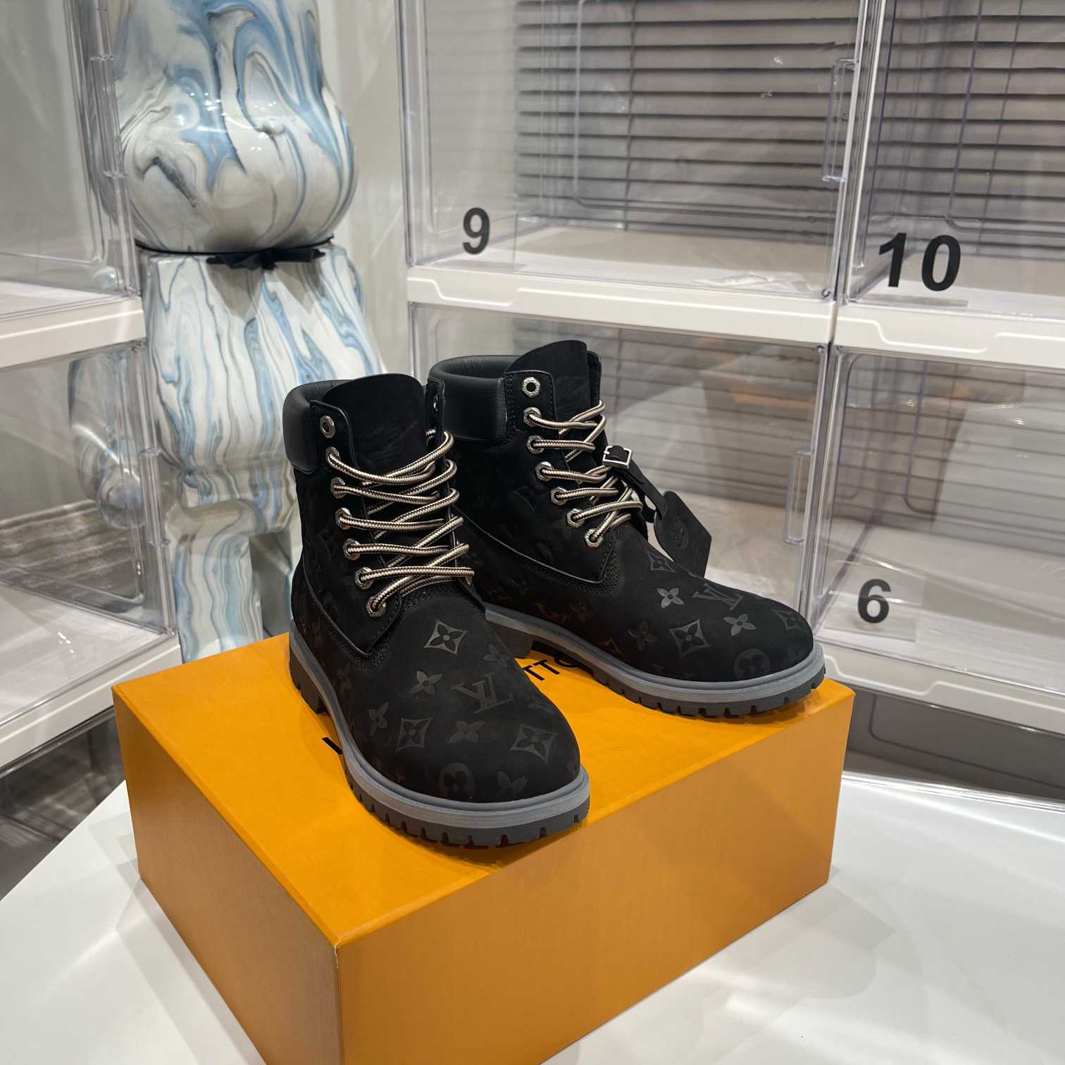 Louis Vuitton x Timberland Ankle Boot - DesignerGu