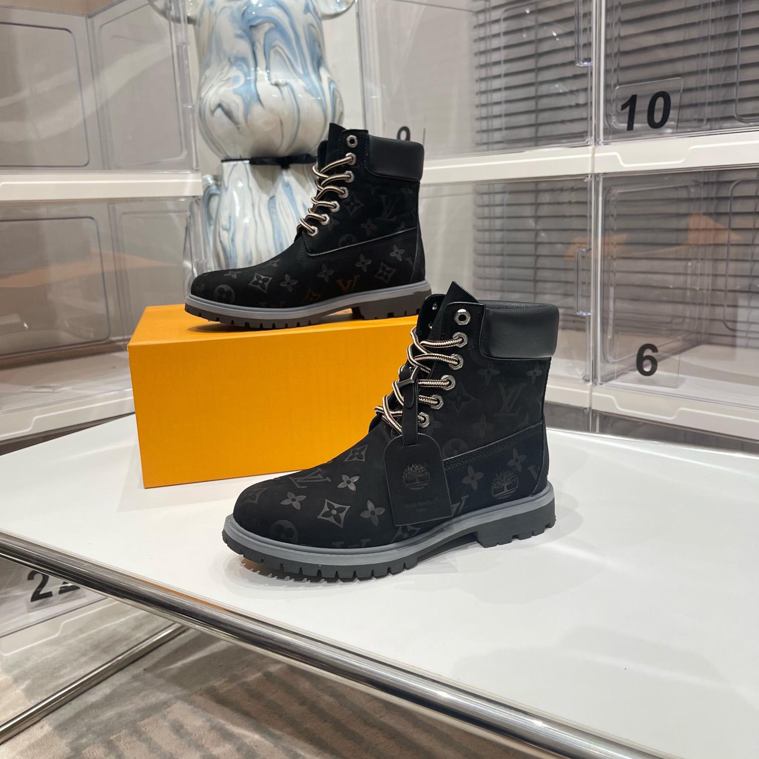 Louis Vuitton x Timberland Ankle Boot - DesignerGu