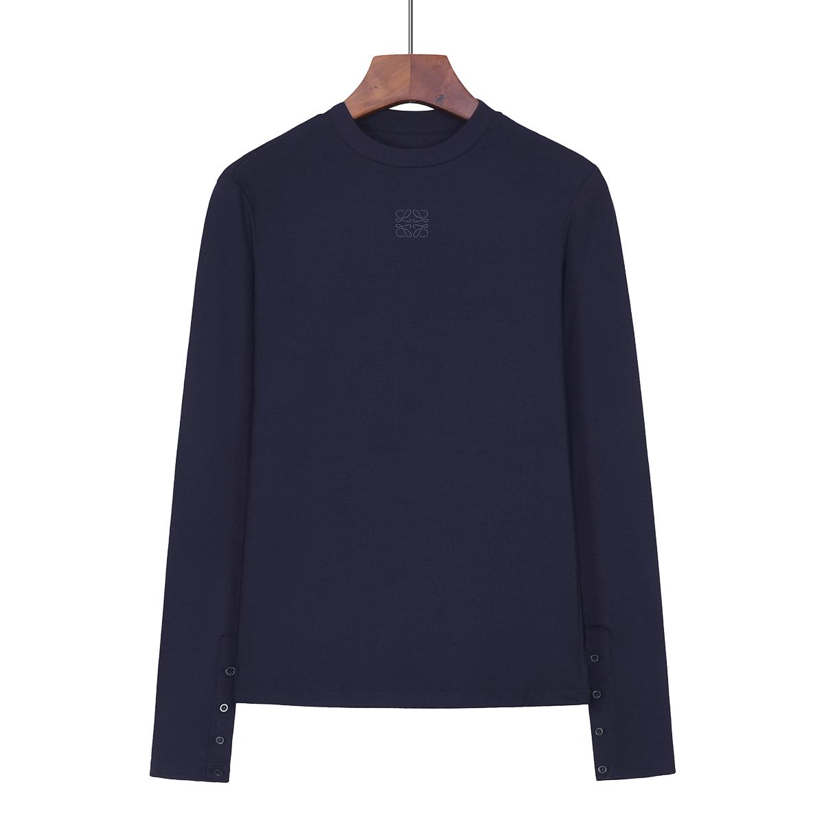 Loewe Loose fit Long Sleeve T-shirt In Cotton - DesignerGu