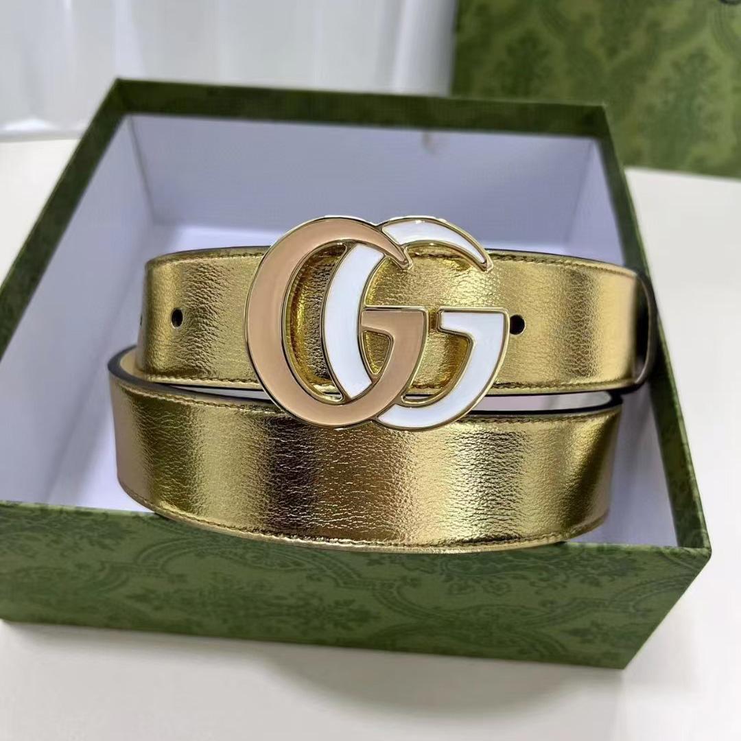 Gucci Leather Belt  - DesignerGu