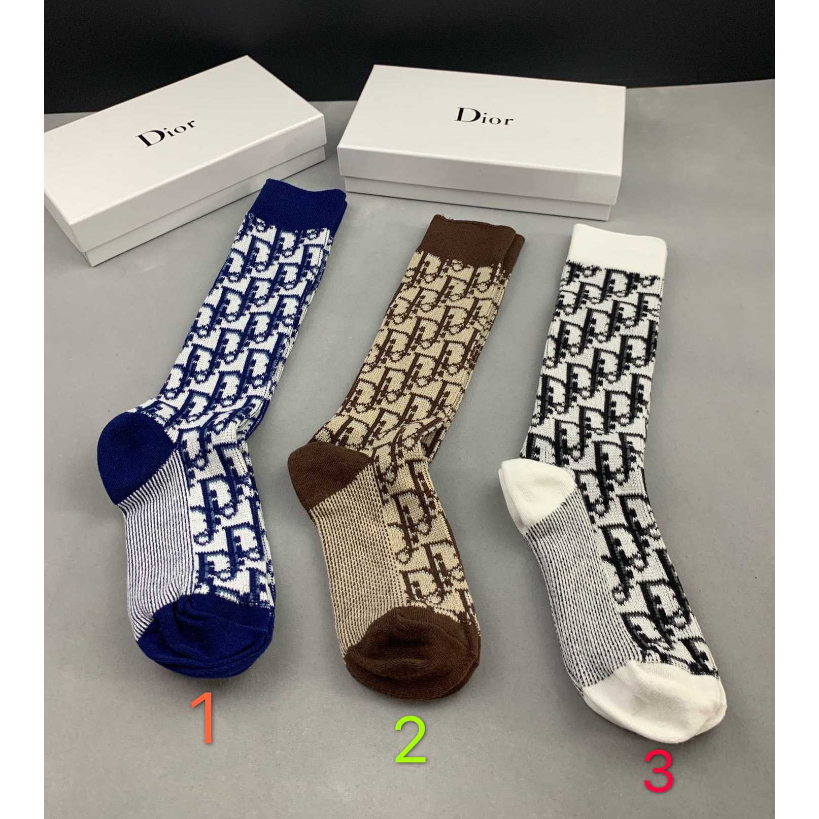 Dior Socks  - DesignerGu