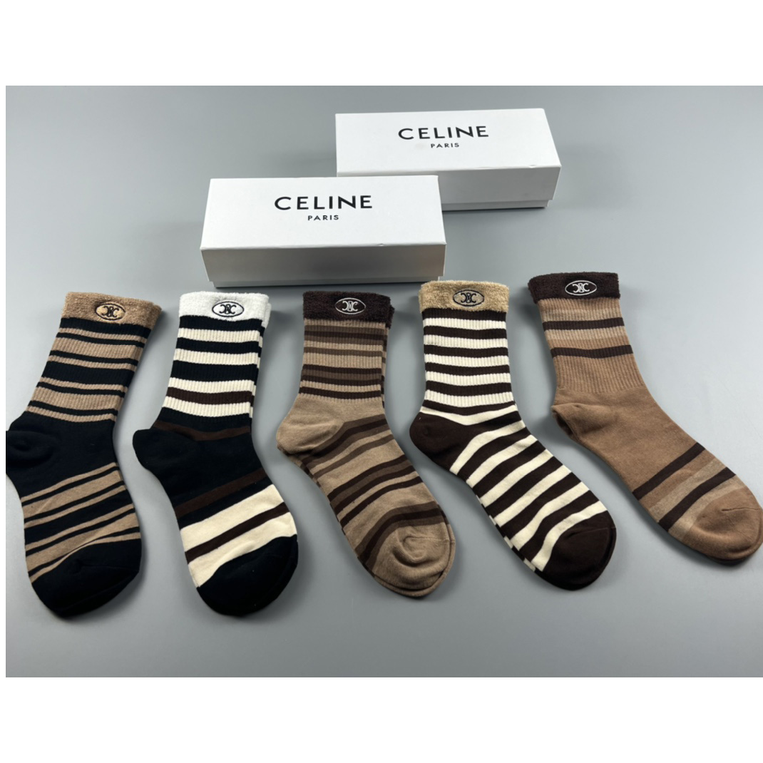 Celine Socks/Box - DesignerGu