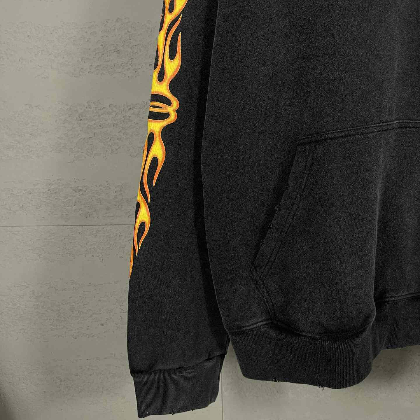 Balenciaga Oversized Flame Hoody - DesignerGu