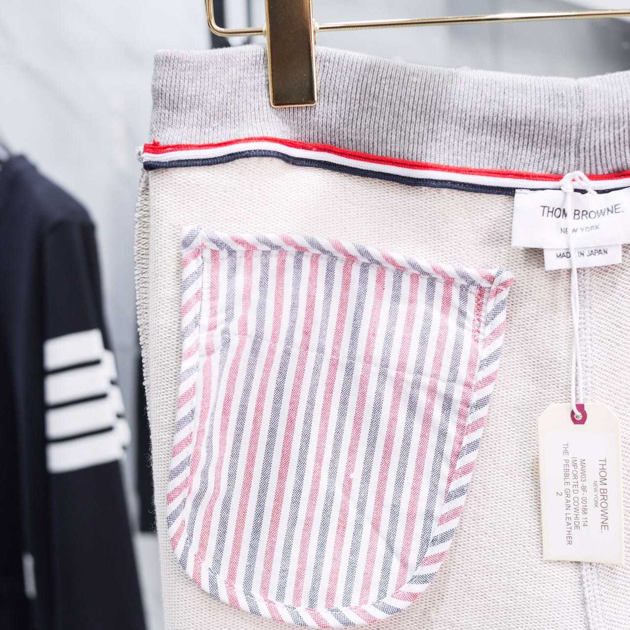 Thom Browne 4-Bar Cotton Track Pants - DesignerGu