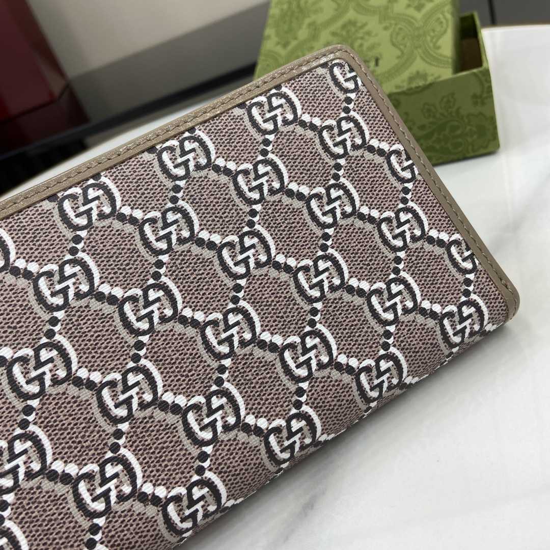 Gucci Zip-around Wallet With GG Shadow - DesignerGu