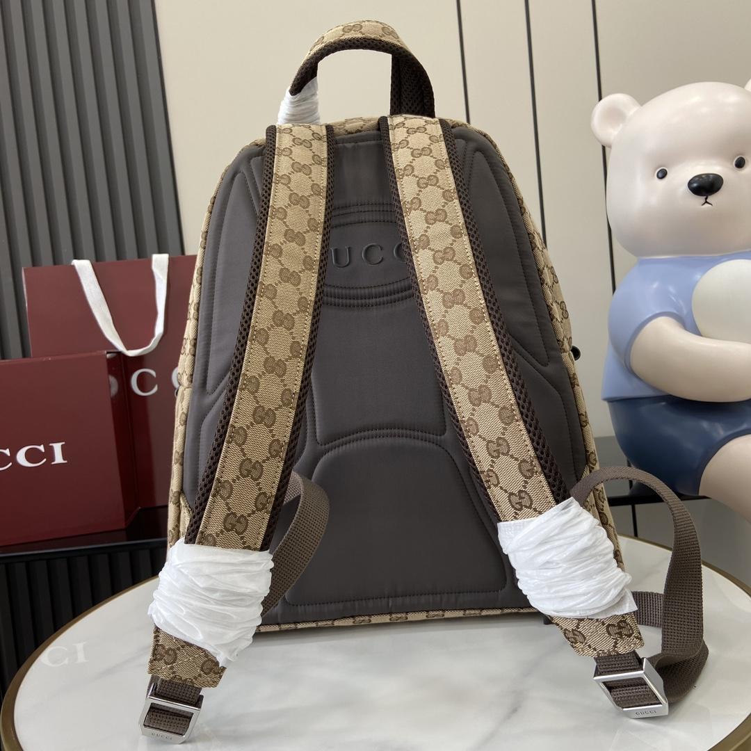 Gucci Medium Backpack With Gucci Logo - DesignerGu