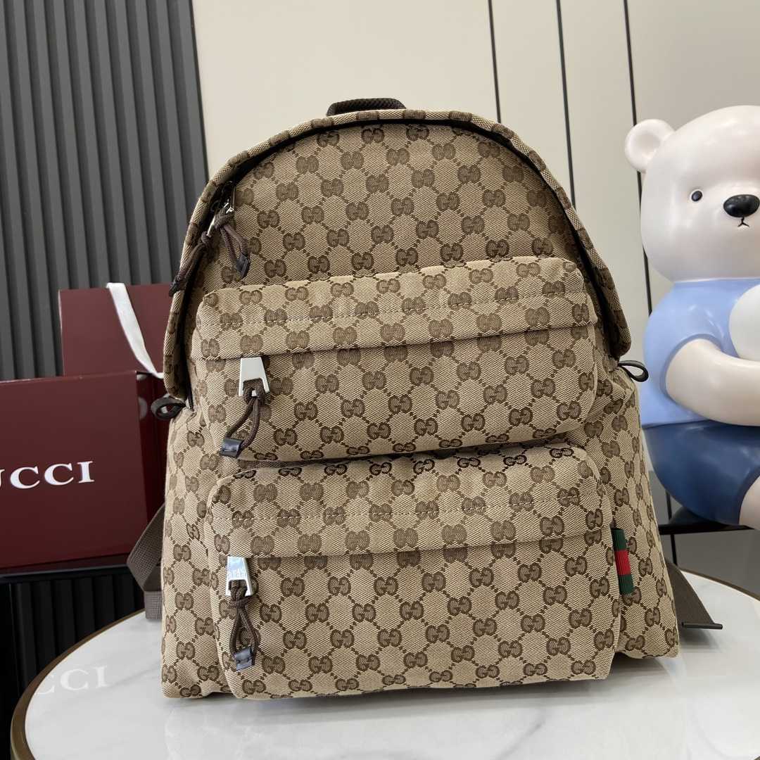 Gucci Medium Backpack With Gucci Logo - DesignerGu