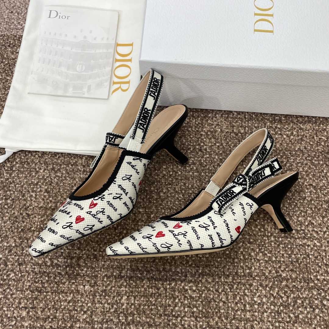 Dior J'Adior Dioramour Slingback Pump - DesignerGu