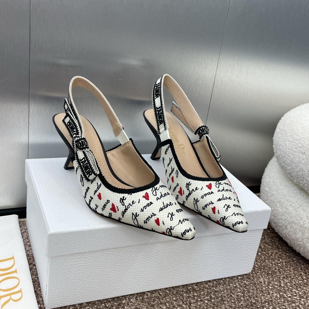 Dior J'Adior Dioramour Slingback Pump - DesignerGu