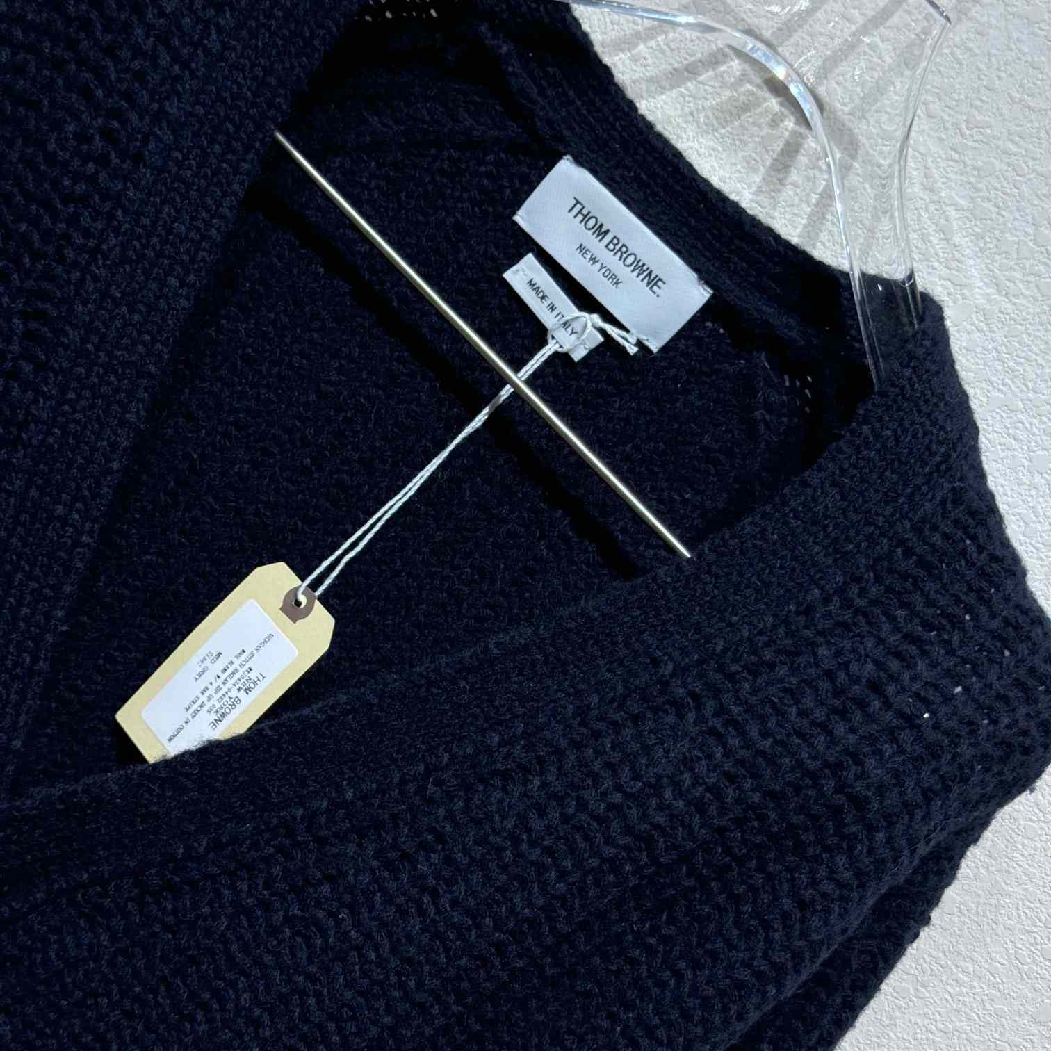 Thom Browne 4-Bar Oversize Wool Cardigan - DesignerGu