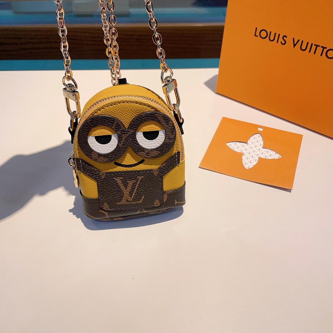 Louis Vuitton Key Holder and Bag Charm  - DesignerGu