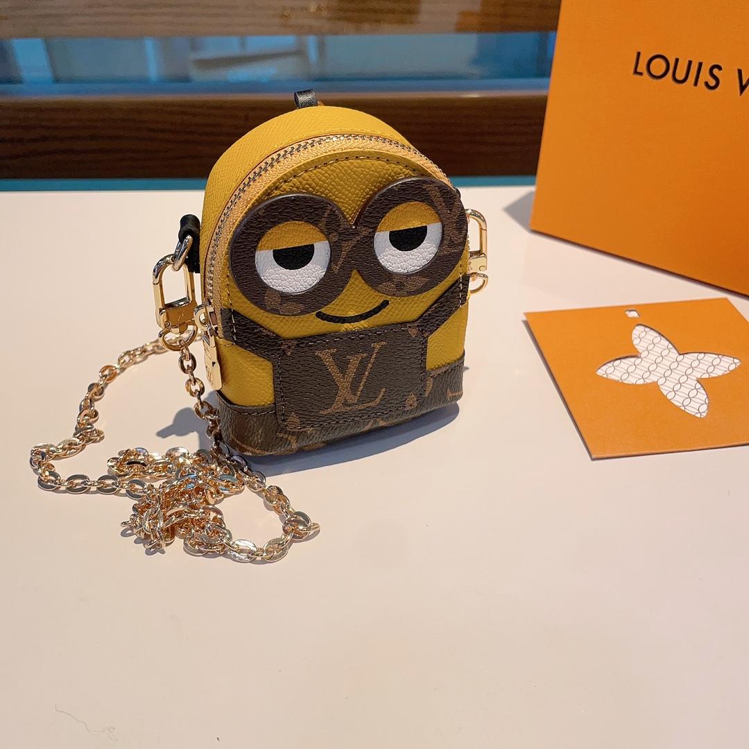 Louis Vuitton Key Holder and Bag Charm  - DesignerGu