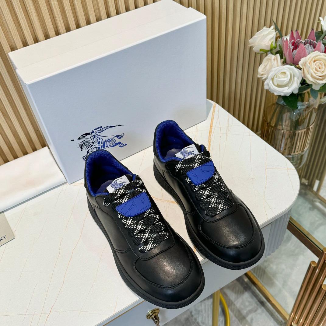 Burberry Leather Terrace Sneakers - DesignerGu