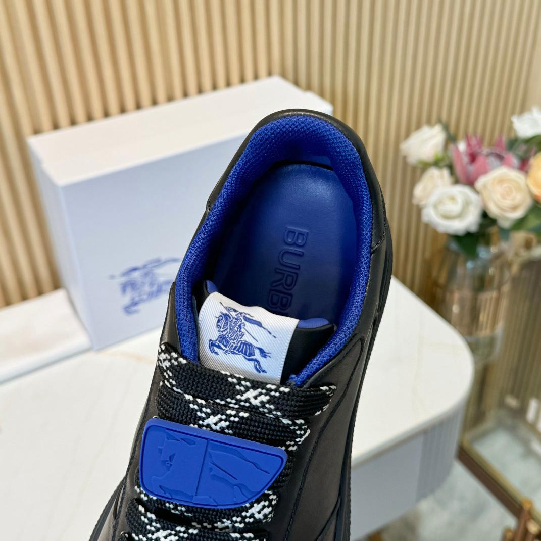 Burberry Leather Terrace Sneakers - DesignerGu