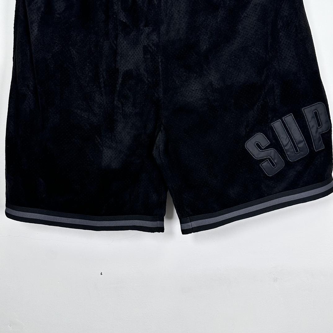 Supreme Ultra Suede Mesh Shorts - DesignerGu