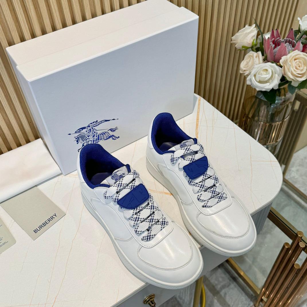 Burberry Leather Terrace Sneakers - DesignerGu