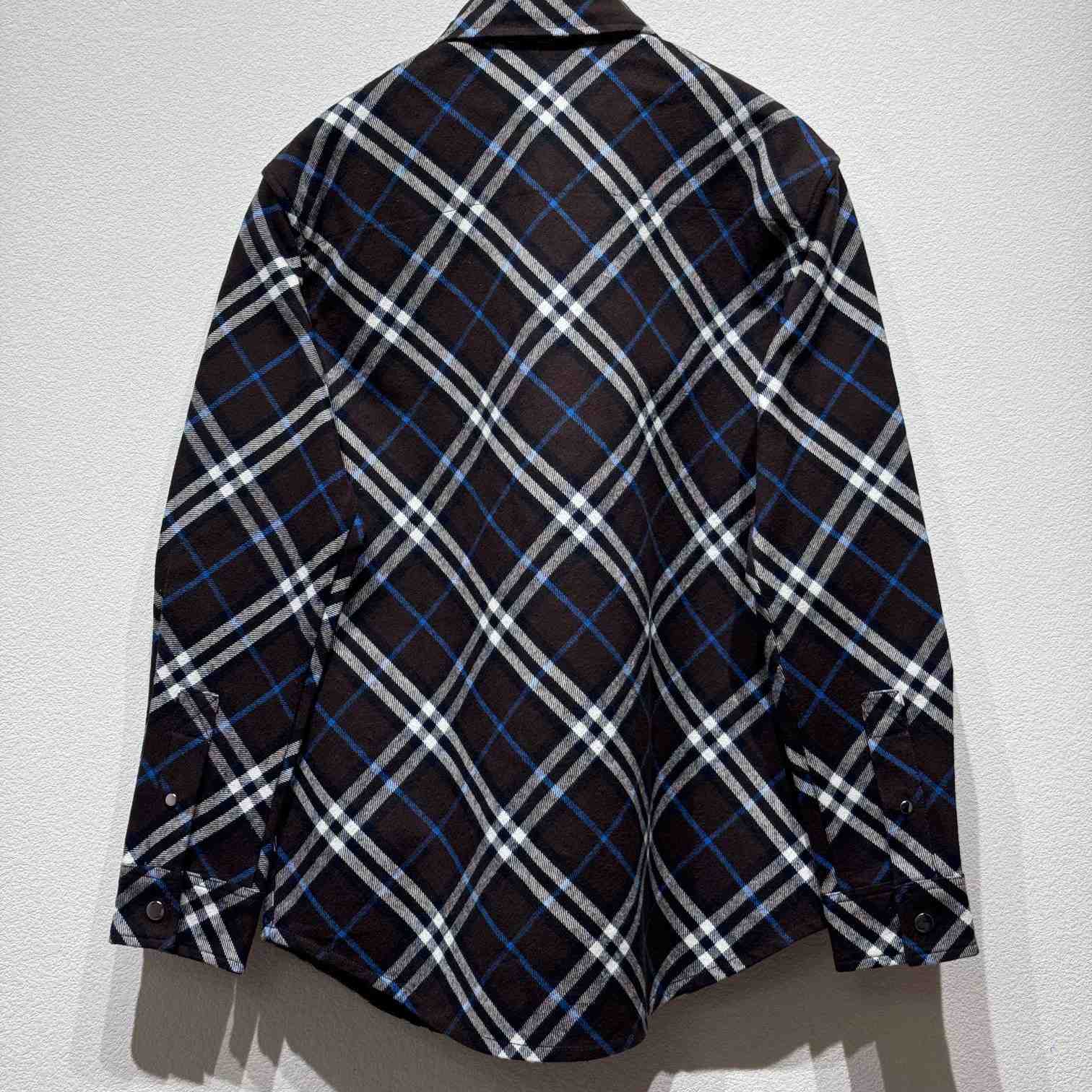 Burberry Check Silk Pyjama Shirt - DesignerGu