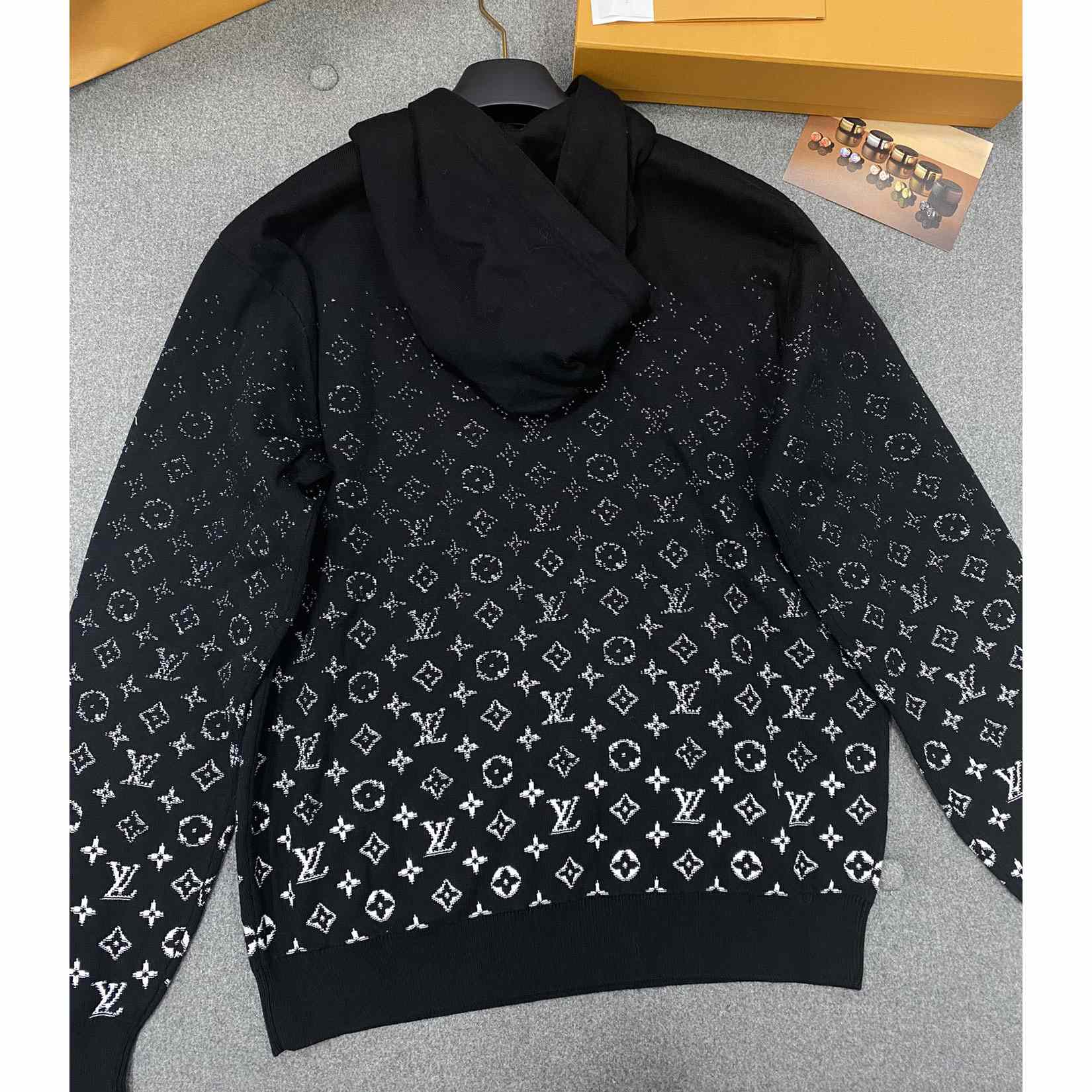 Louis Vuitton Monogram Gradient Hoodie - DesignerGu