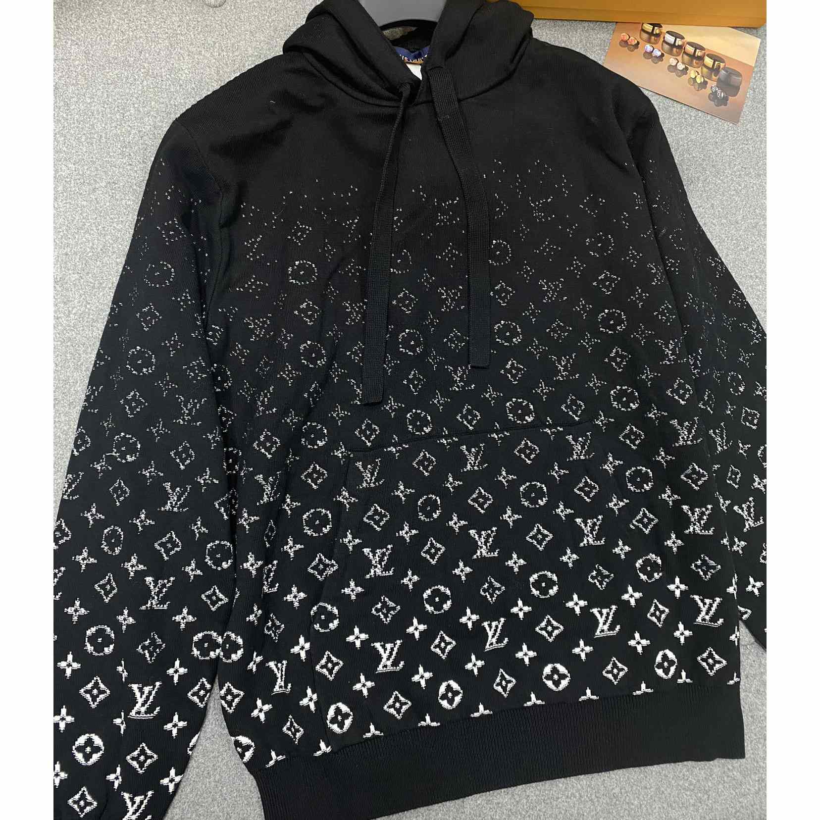 Louis Vuitton Monogram Gradient Hoodie - DesignerGu