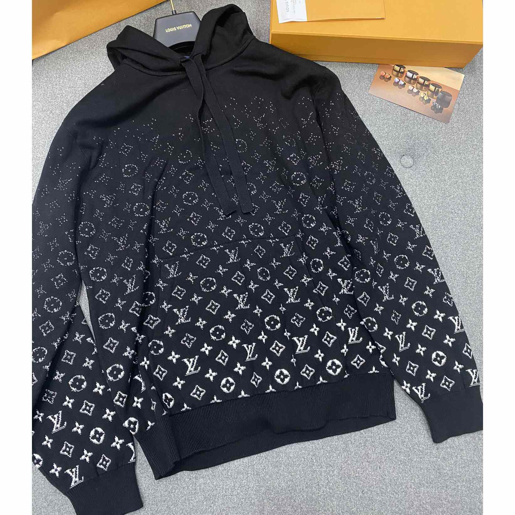 Louis Vuitton Monogram Gradient Hoodie - DesignerGu