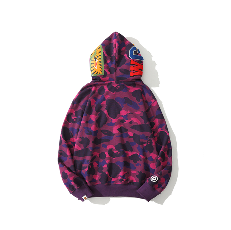 Bape Shark Full Zip Hoodie - DesignerGu