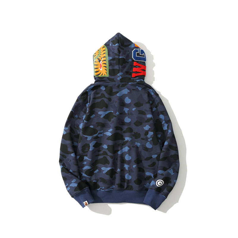 Bape Shark Full Zip Hoodie - DesignerGu