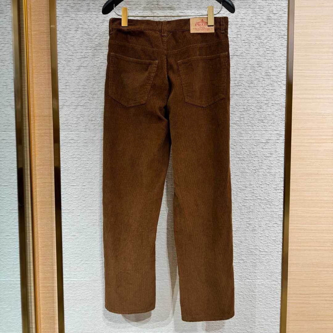 Prada Baggy Corduroy Pants - DesignerGu