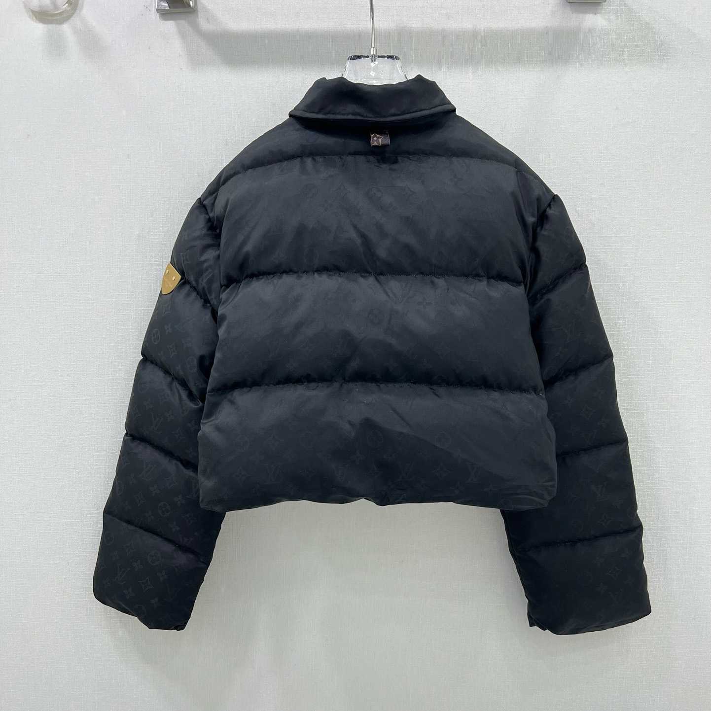 Louis Vuitton Cropped Monogram Puffer Jacket   1AFUIQ - DesignerGu