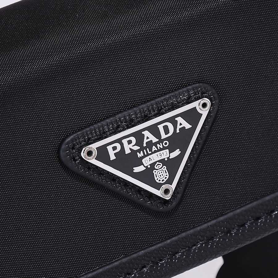 Prada Re-Nylon And Saffiano Leather Smartphone Case - DesignerGu