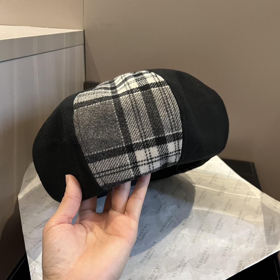 Burberry Beret Hat - DesignerGu