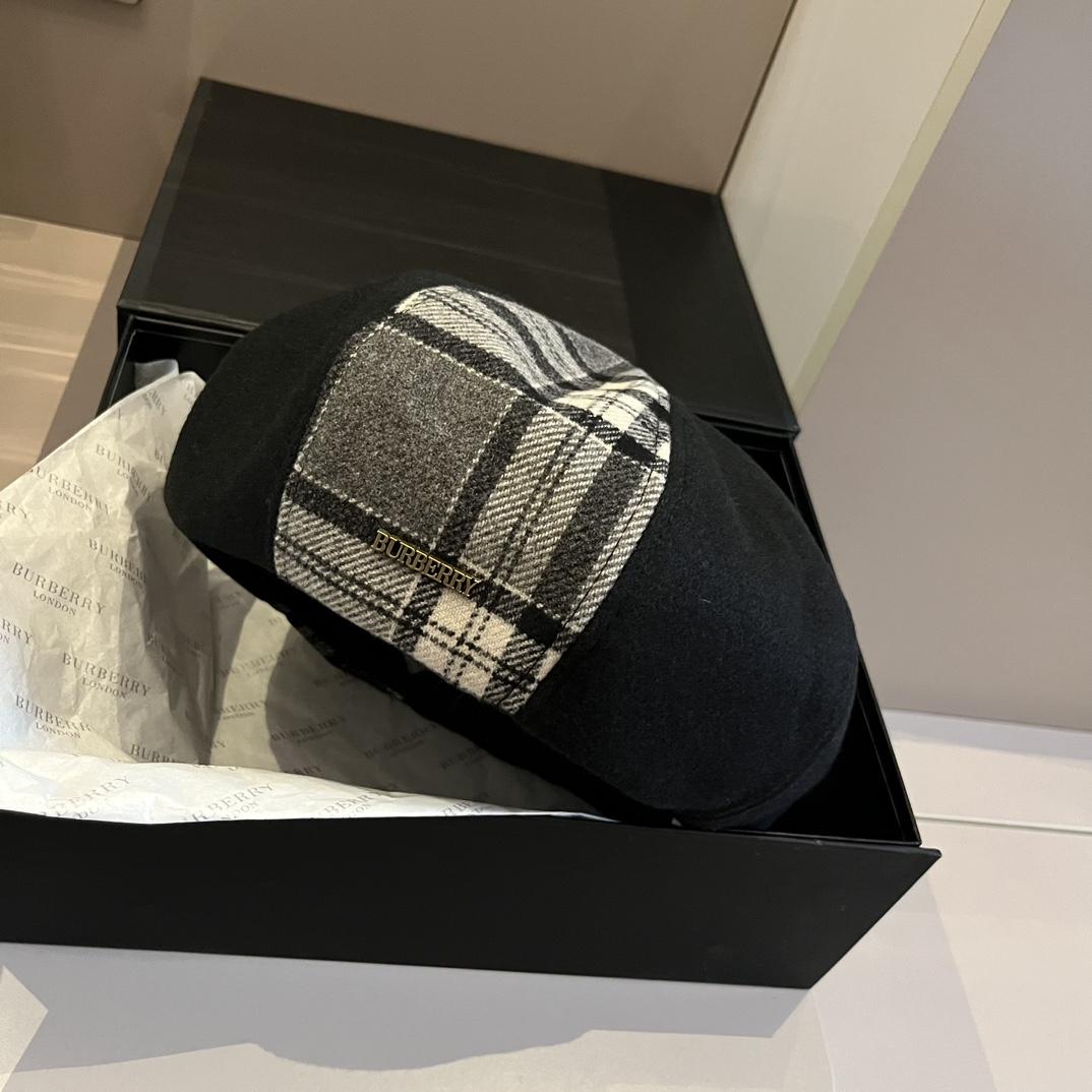 Burberry Beret Hat - DesignerGu