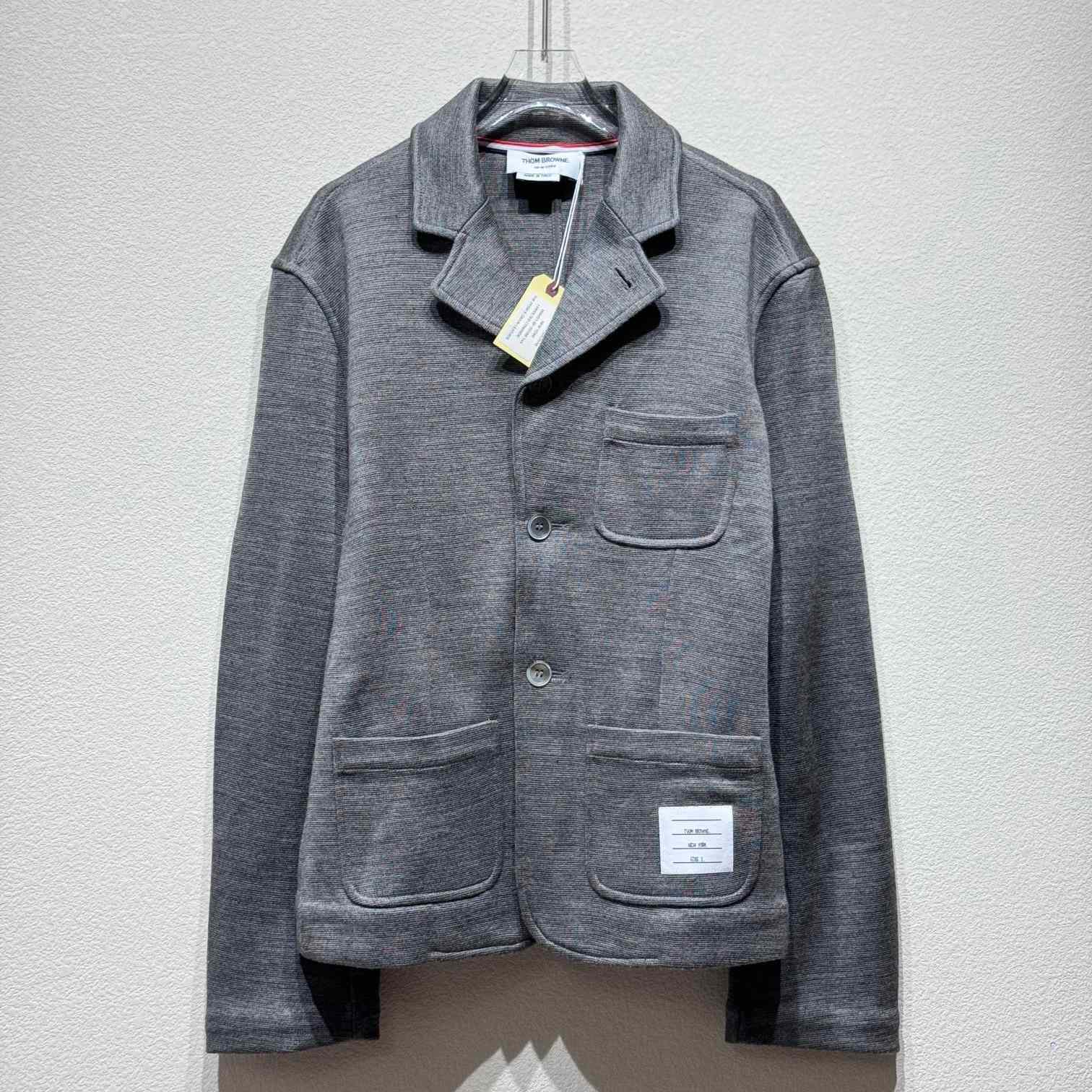 Thom Browne Single-breasted Wool Blazer - DesignerGu