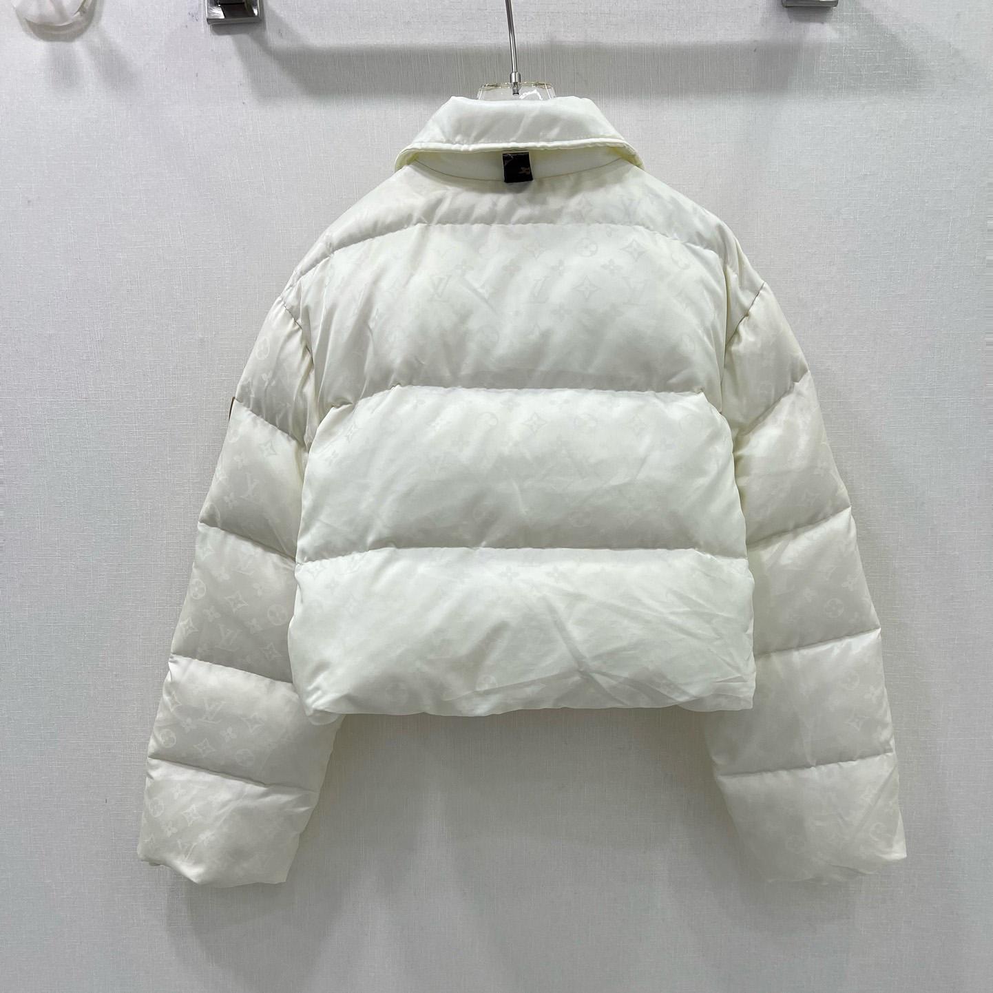 Louis Vuitton Cropped Monogram Puffer Jacket   1AFUII - DesignerGu