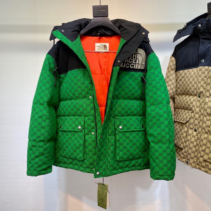 Gucci x The North Face Coat - DesignerGu