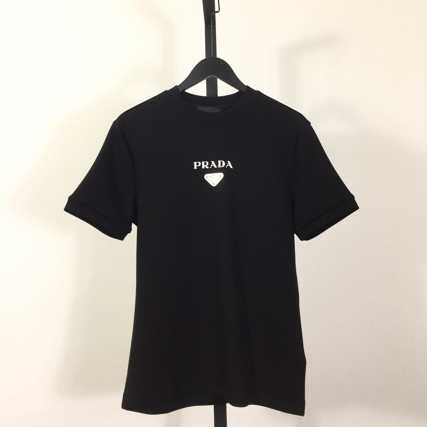 Prada Logo Cotton T-shirt - DesignerGu