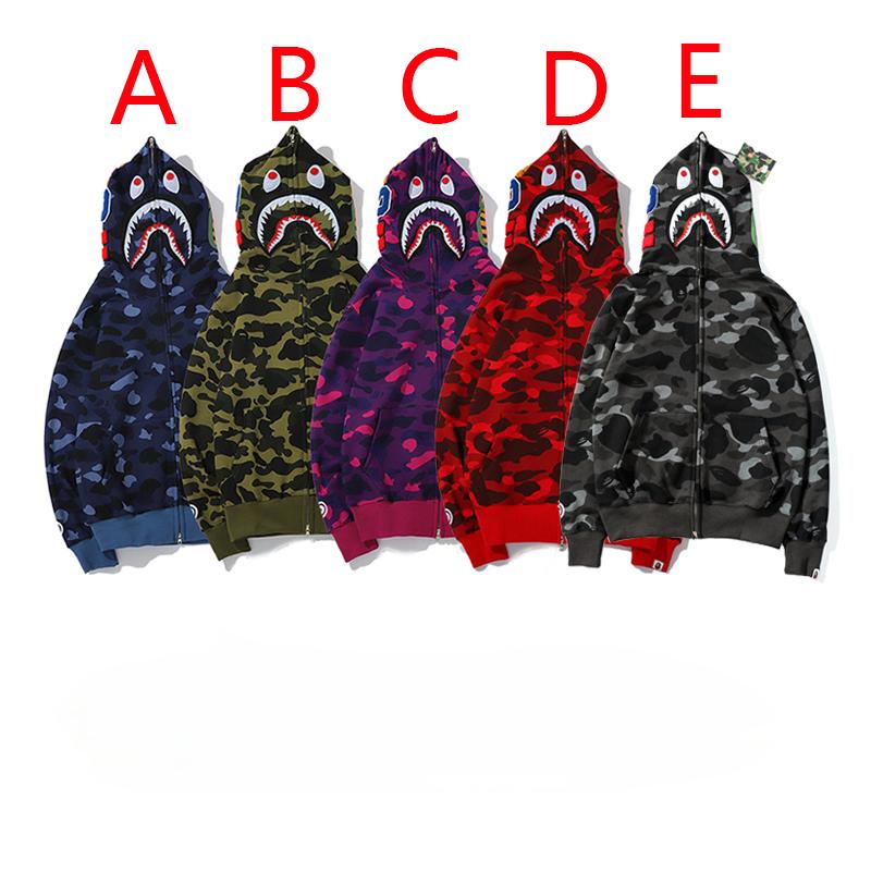 Bape Full Zip Double Hoodie - DesignerGu