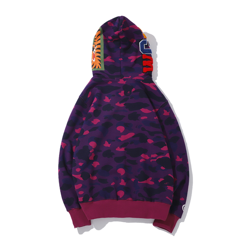 Bape Full Zip Double Hoodie - DesignerGu