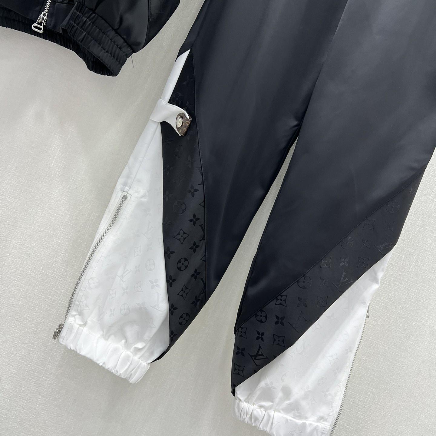 Louis Vuitton Color-Blocked Zip-Up Jacket & Jogging Pants  - DesignerGu