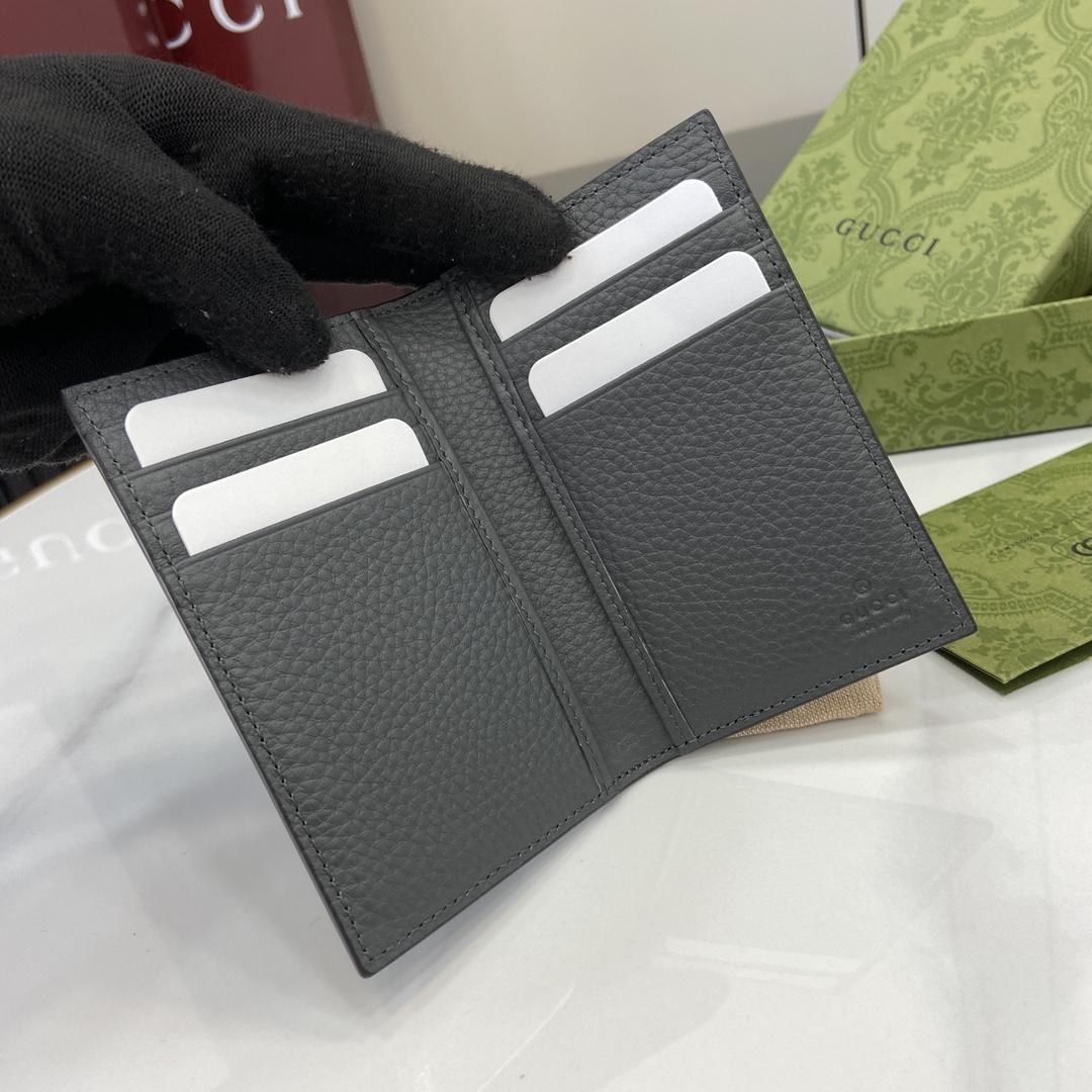 Gucci Card Case With GG Shadow - DesignerGu