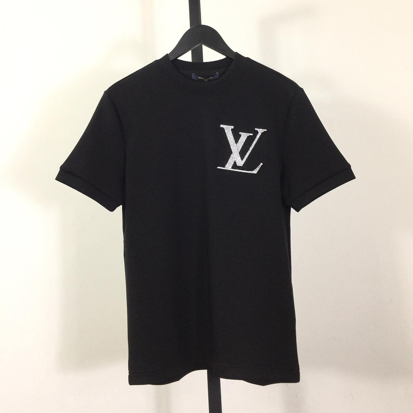 Louis Vuitton Logo Cotton T-shirt - DesignerGu