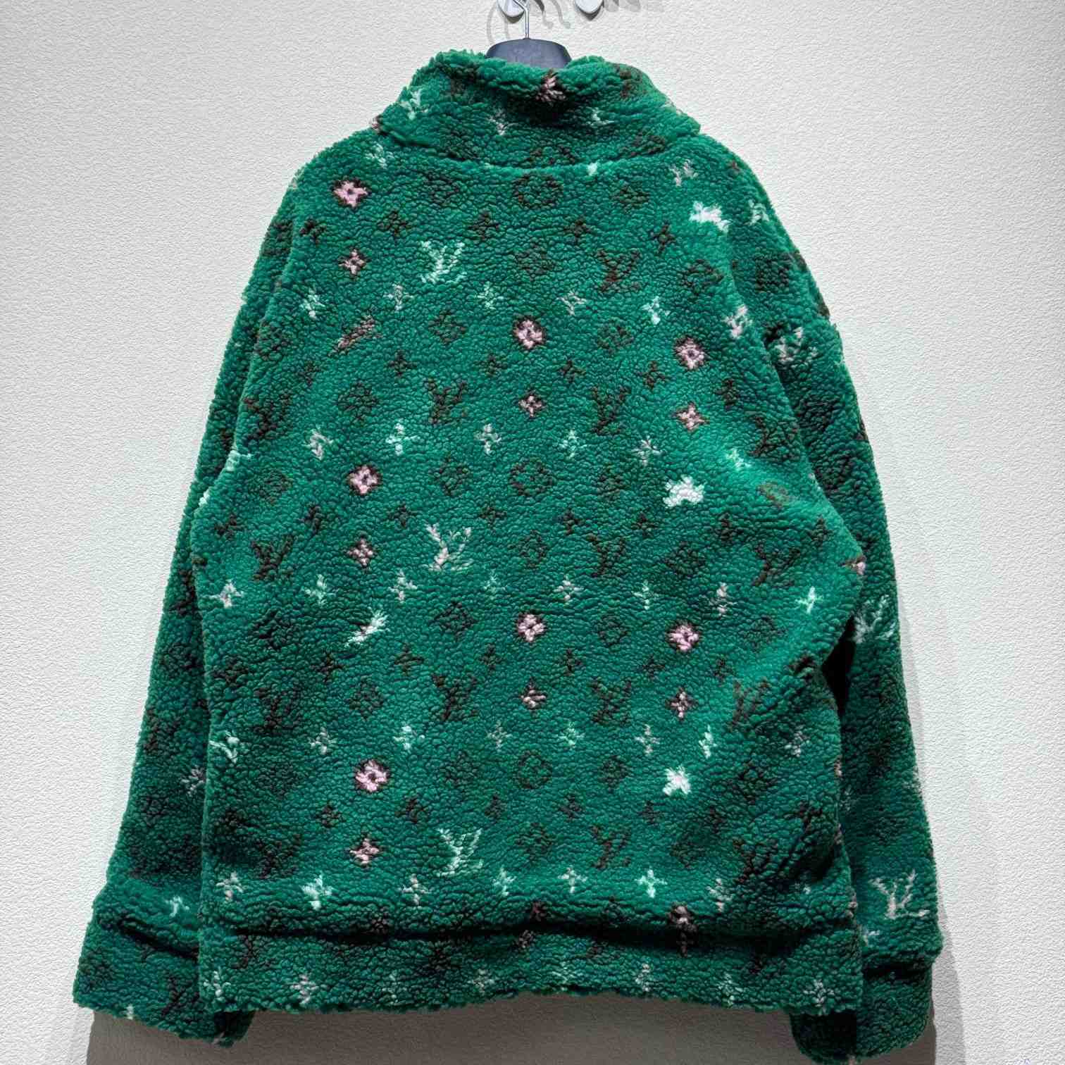 Louis Vuitton by Tyler, the Creator Monogram Fleece Blouson - DesignerGu