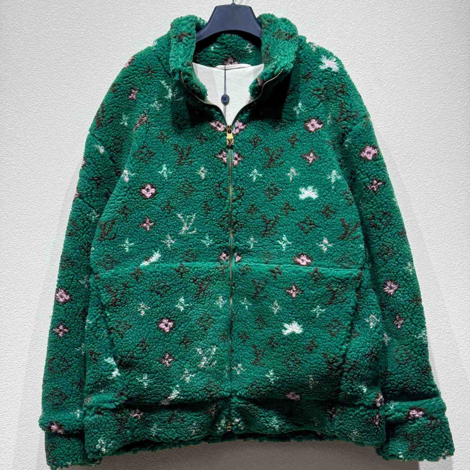 Louis Vuitton by Tyler, the Creator Monogram Fleece Blouson - DesignerGu