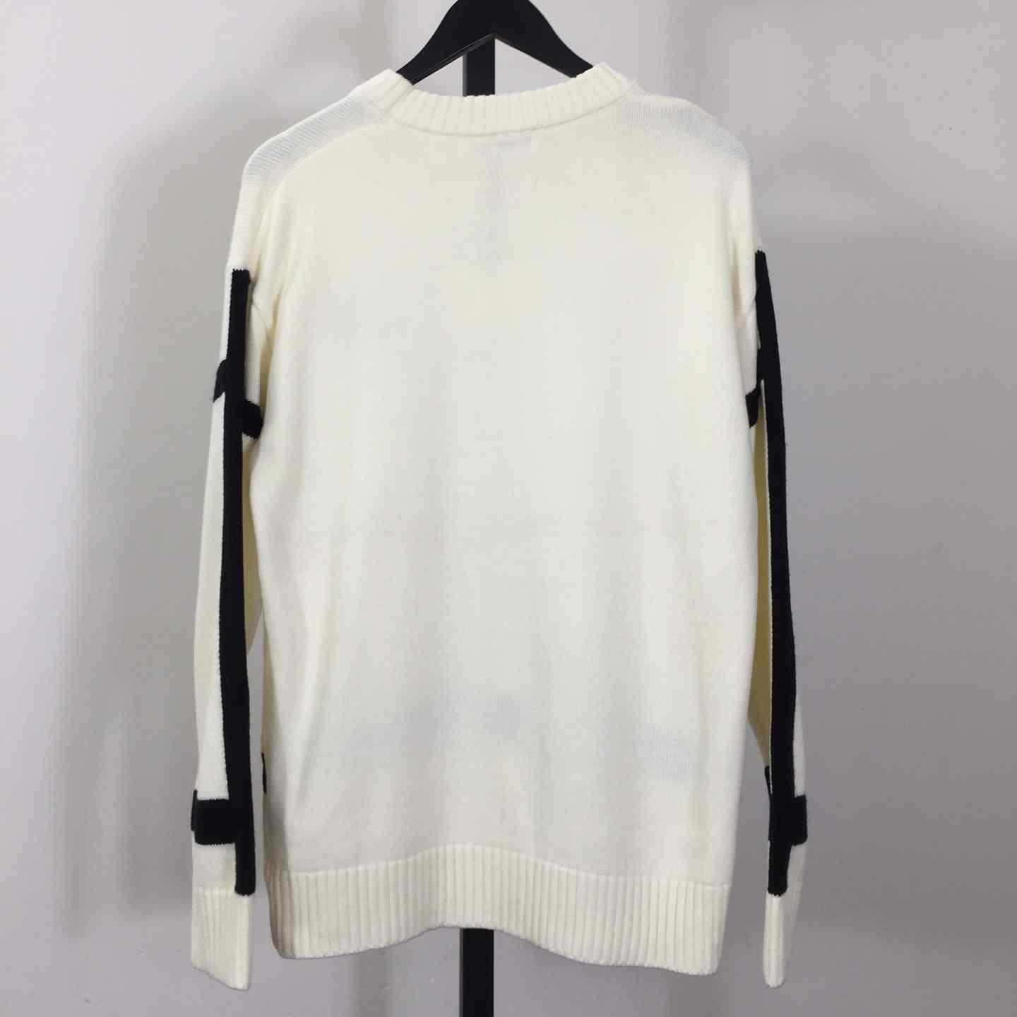 Loewe Logo-Embroidered Wool Sweater - DesignerGu