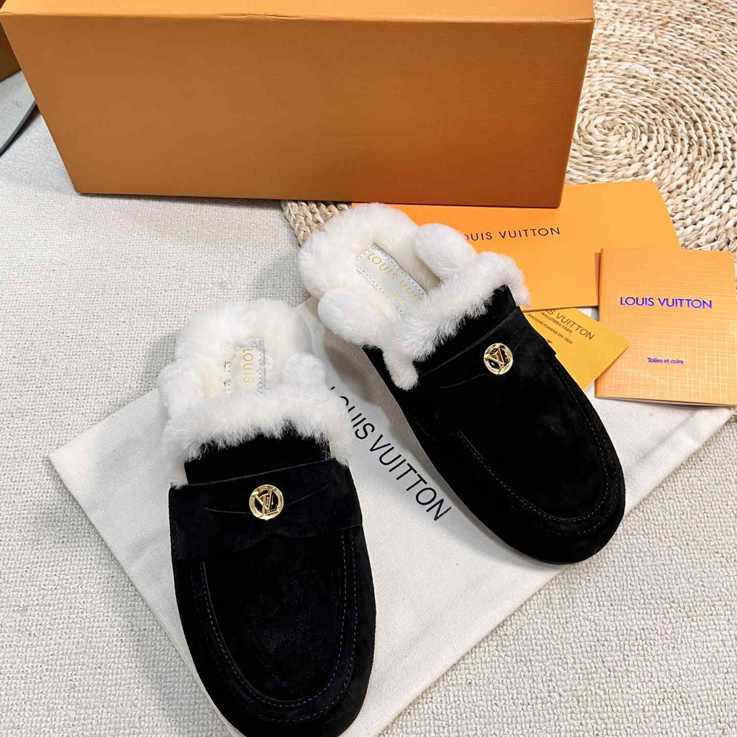 Louis Vuitton Soho Open Back Loafer   1ADC9A - DesignerGu