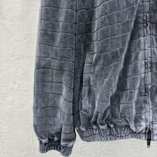 Alexander Wang Crocodile Jacquard Velour Track Jacket - DesignerGu