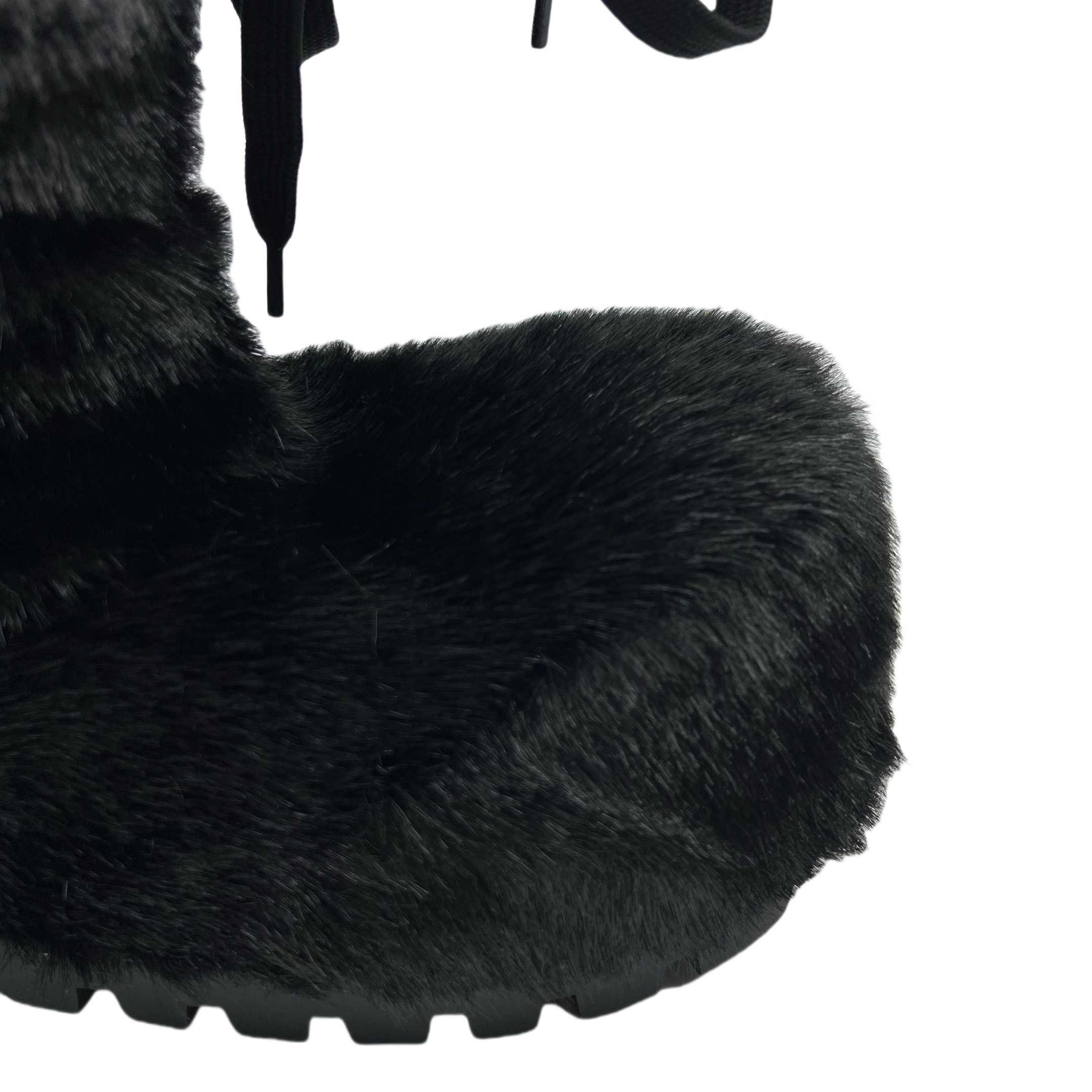 Balenciaga Alaska Low Faux-fur Boots - DesignerGu