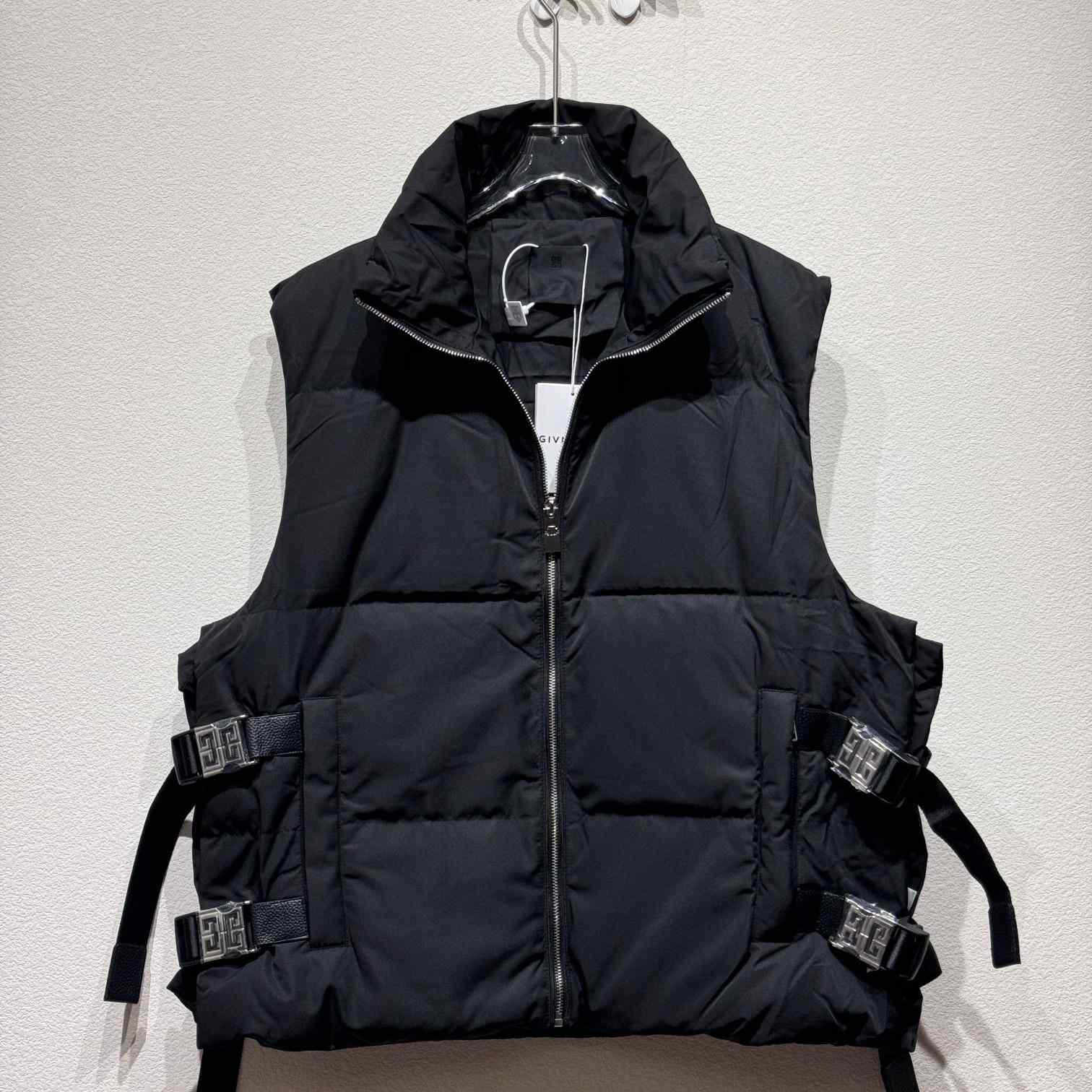 Givenchy 4g Buckle Puffer Vest - DesignerGu