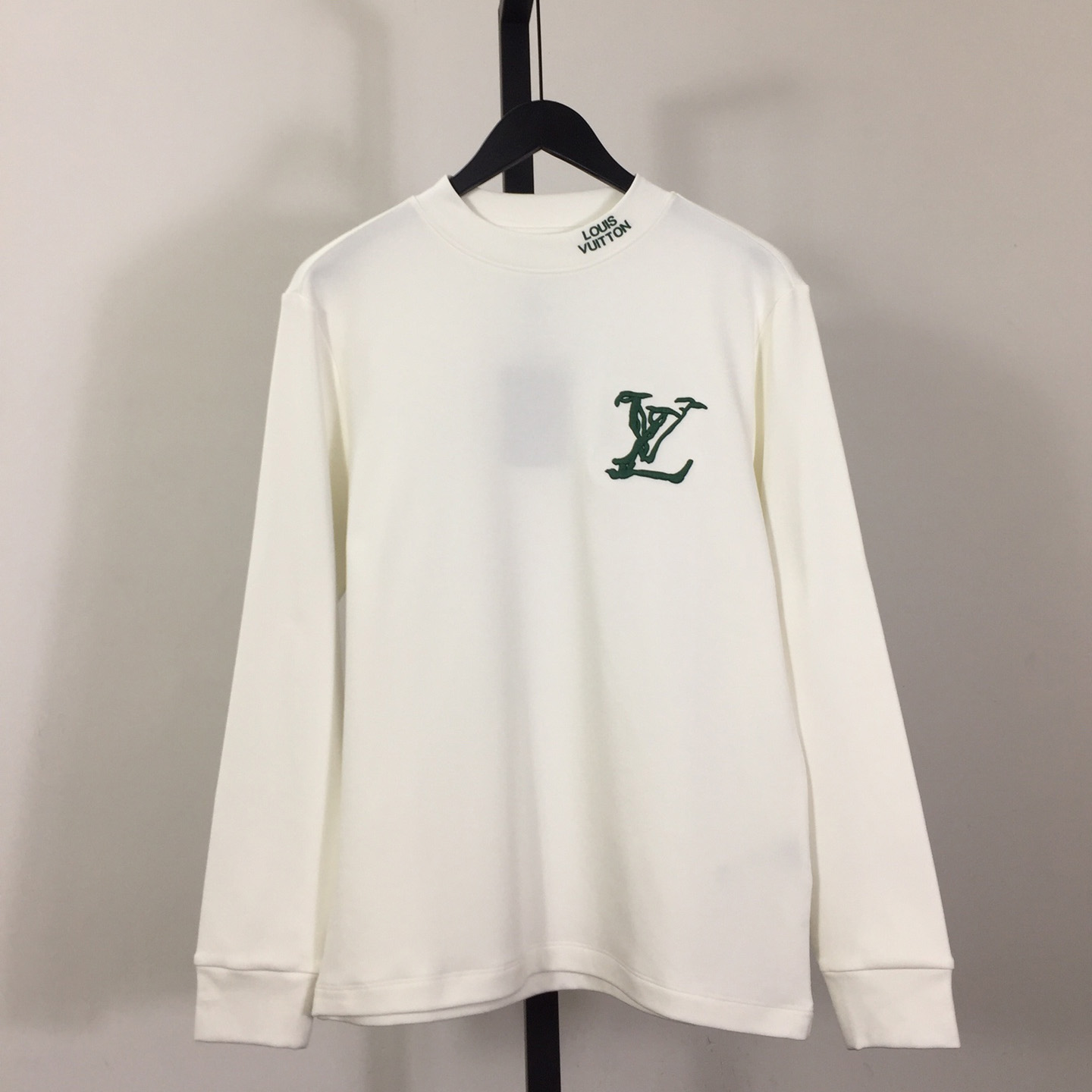 Louis Vuitton Logo Long Sleeve Tee - DesignerGu