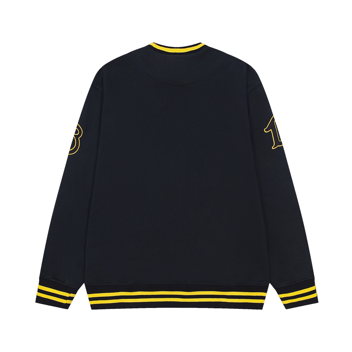 Prada Logo-patch Cotton Sweatshirt - DesignerGu